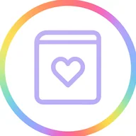 LGBTQ+ Mood Tracker Journal app icon